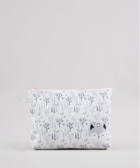 Necessaire-Feminina-Estampada-de-Floresta-Branca-9533519-Branco_1