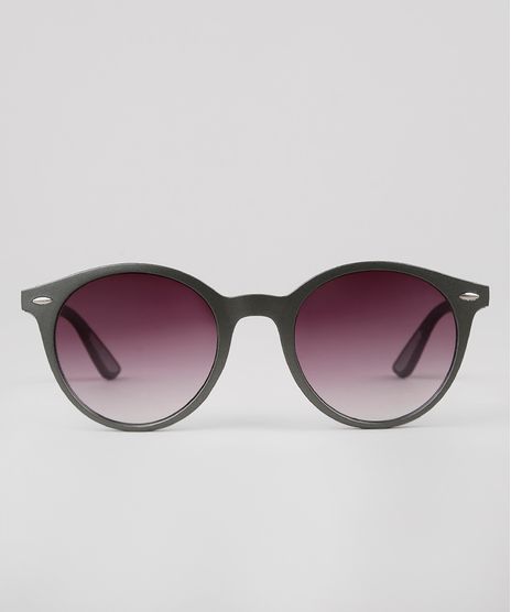 Oculos-de-Sol-Redondo-Masculino-Oneself-Grafite-9636152-Grafite_1