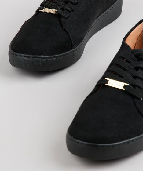 tenis preto feminino c&a