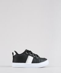 Tenis-Infantil-com-Recortes-Laterais-Preto-9579970-Preto_1