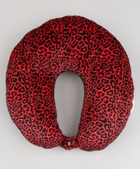 Kit-de-Apoio-de-Cabeca---Tapa-Olho-Estampado-Animal-Print-Vermelho-9522201-Vermelho_2