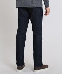Calca-Jeans-Masculina-Reta-com-Pespontos-Azul-Escuro-9586403-Azul_Escuro_4