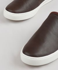 Tenis-Masculino-Slip-On-em-Couro-Marrom-Escuro-9626463-Marrom_Escuro_2
