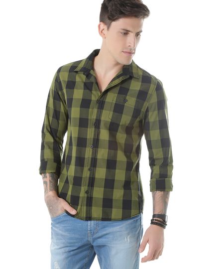 Camisa-Xadrez-Verde-Militar-8448771-Verde_Militar_1 Camisa-Xadrez-Verde-Militar-8448771-Verde_Militar_1