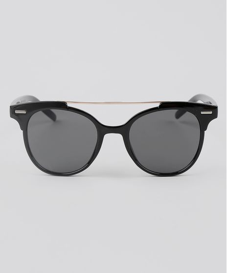 Oculos-de-Sol-Redondo-Unissex-Oneself-Preto-9592700-Preto_1