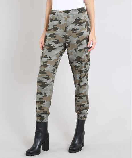 Calca-Feminina-Jogger-Cargo-Estampada-Camuflada-Verde-Militar-9452006-Verde_Militar_1