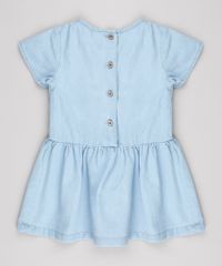Vestido-Jeans-Infantil-com-Bordado-Manga-Curta-Azul-Claro-9541816-Azul_Claro_2