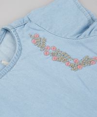 Vestido-Jeans-Infantil-com-Bordado-Manga-Curta-Azul-Claro-9541816-Azul_Claro_4