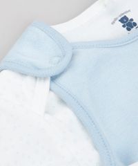 Conjunto-Infantil-de-Camiseta-Estampada-de-Estrelas-Off-White---Macacao-em-Plush-Sem-Manga-Azul-Claro-9451018-Azul_Claro_4