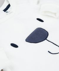 Conjunto-Infantil-de-Blusao-Urso-em-Plush-Branco---Calca-Estampada-de-Bichinhos-em-Moletom-Bege-Claro-9451001-Bege_Claro_5