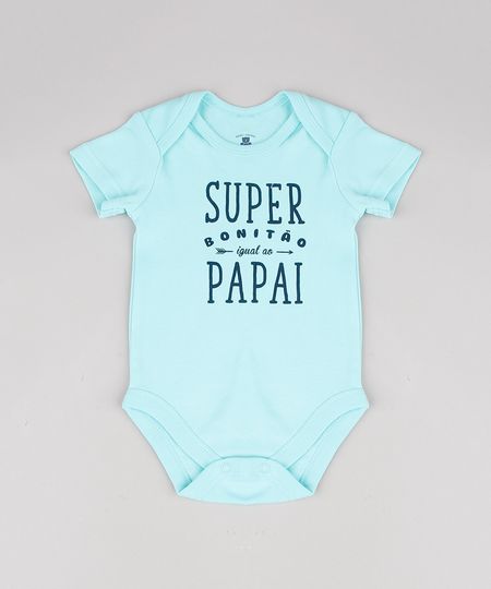 Body-Infantil--Super-Bonitao-Igual-ao-Papai--Manga-Curta-Verde-Agua-9457026-Verde_Agua_1