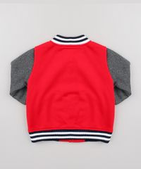 Jaqueta-Bomber-Infantil-em-Moletom--NY--com-Bolsos-Vermelha-9359334-Vermelho_2
