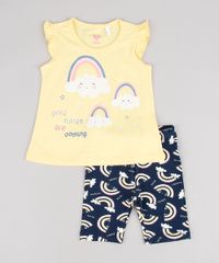 Conjunto-Infantil-de-Regata-Arco-Iris-Manga-Curta-Amarela---Bermuda-Estampada-Azul-Marinho-9557599-Azul_Marinho_1