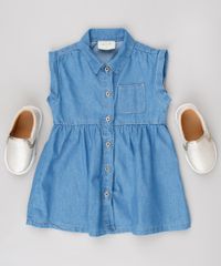 Vestido-Jeans-Infantil-com-Bolso-Sem-Manga-Azul-Claro-9561505-Azul_Claro_3