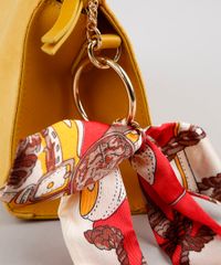 Bolsa-Feminina-Transversal-Media-em-Suede-com-Lenco-e-Corrente-Mostarda-9484654-Mostarda_5
