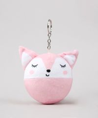 Chaveiro-Raposa-em-Pelucia-Rosa-Claro-9533526-Rosa_Claro_1